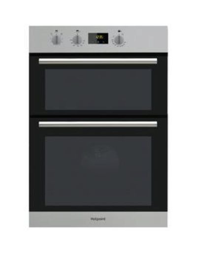 Hotpoint Dd2540Ix 60Cm Electric Built In Double Oven  - Oven Only